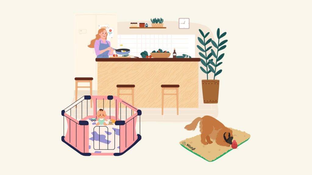 Kluyf - Hond en Baby Hond en Kind